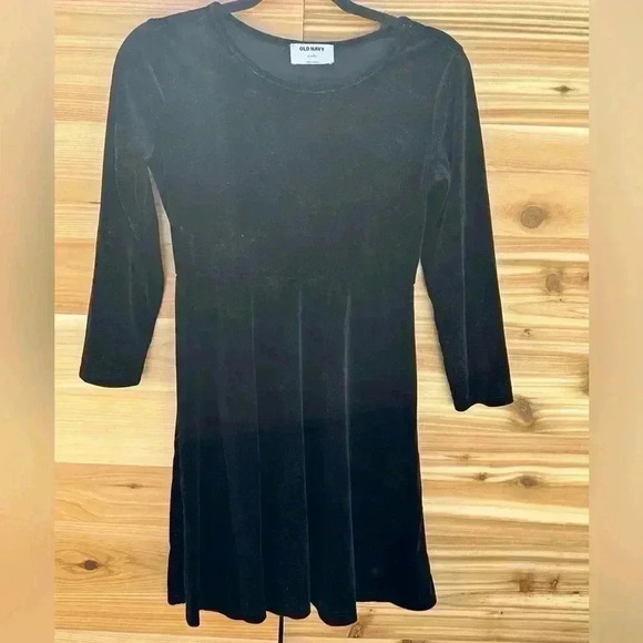 Old navy suede black dress for girls size xl (14-16) - Picture 1 of 3
